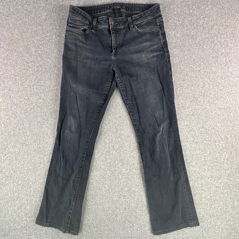 Joe's Jeans Jeans Womens 28 Velma Skinny Bootcut Dark Wash Black Stretch